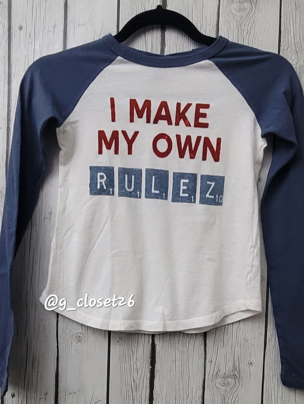 'I Make My Own Rulez' Long Sleeve T-Shirt